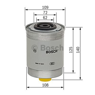 BOSCH 1 457 434 185 Fuel...