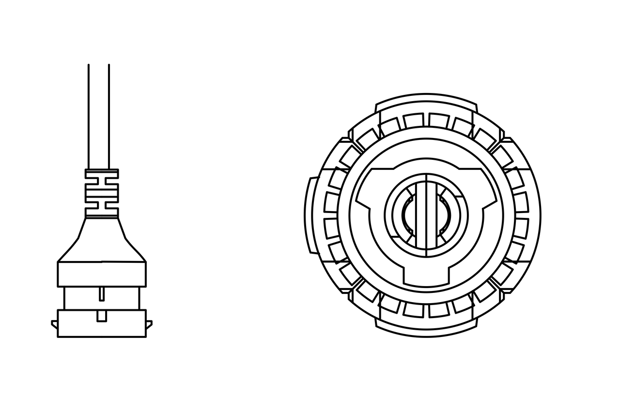 BOSCH 1 987 301 558 LED Gigalight TWIN Glühlampe, Fernscheinwerfer