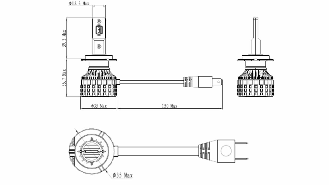 BOSCH 1 987 301 561 LED Gigalight 2.0 Λυχνία, προβολείς