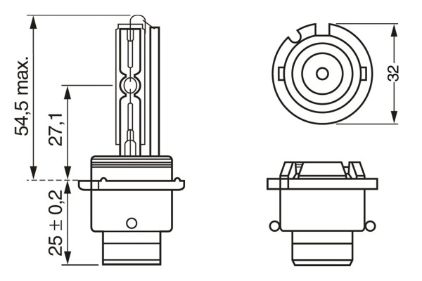 BOSCH 1 987 302 903 Lampadina, Faro principale