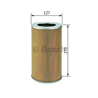 BOSCH 1 987 429 117 Air Filter