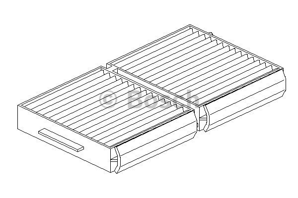 BOSCH 1 987 431 117 Filter,...