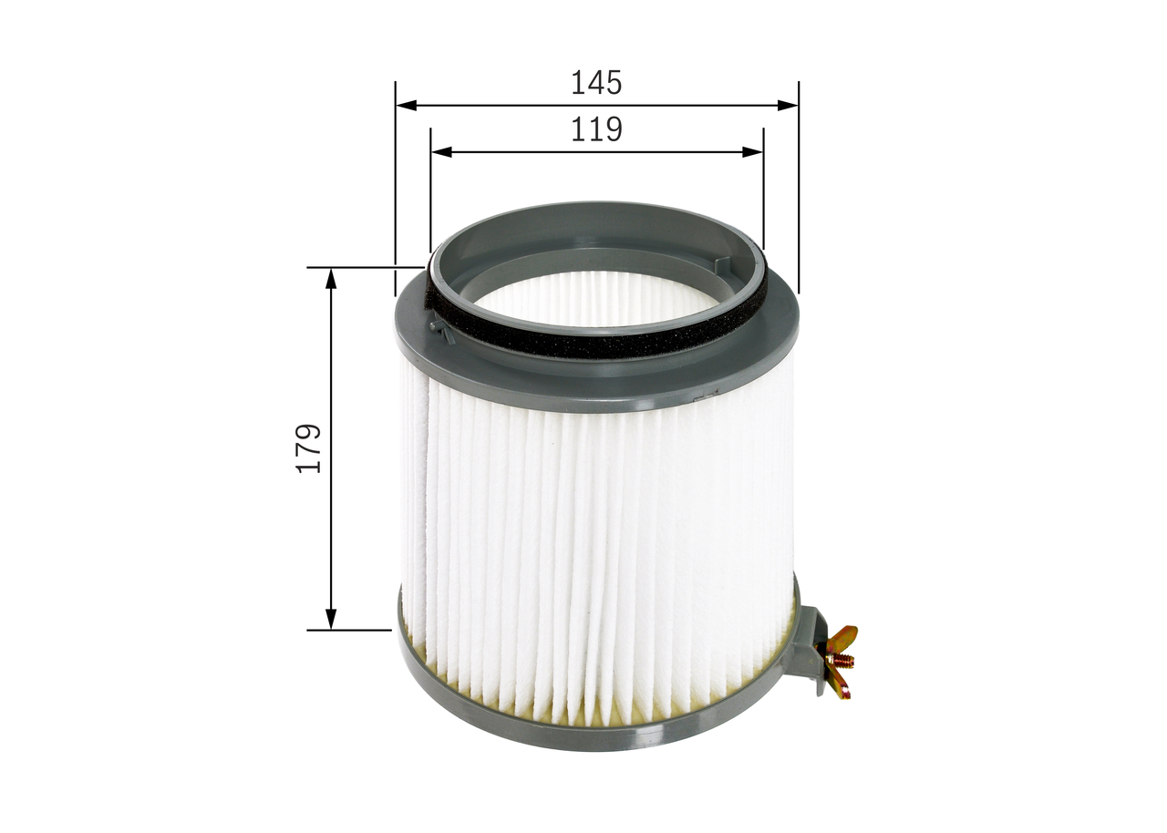 BOSCH 1 987 432 193 Filter, Innenraumluft