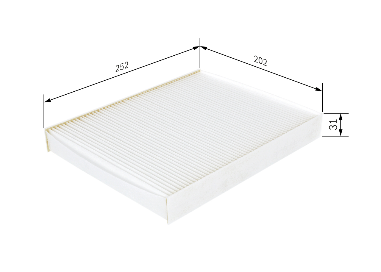 BOSCH 1 987 432 240 Filter, Innenraumluft