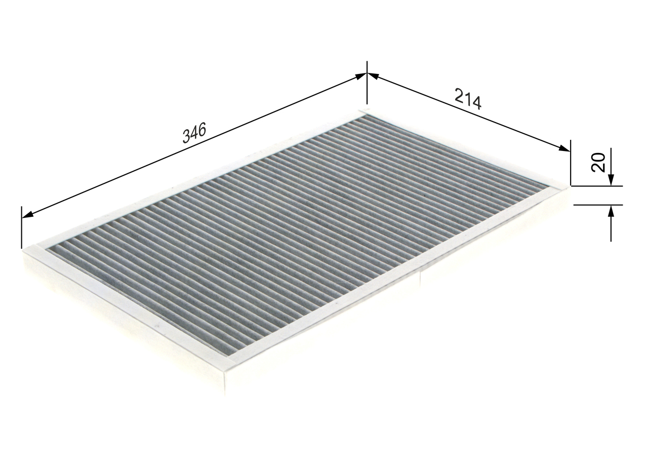 BOSCH 1 987 432 333 Filter, Innenraumluft