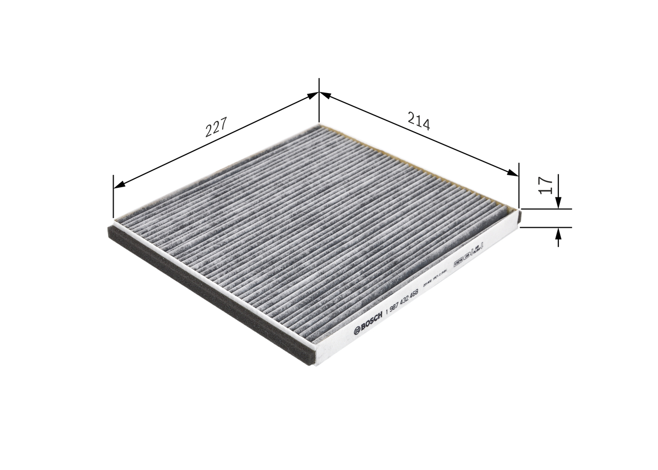 BOSCH 1 987 432 468 Filter, Innenraumluft