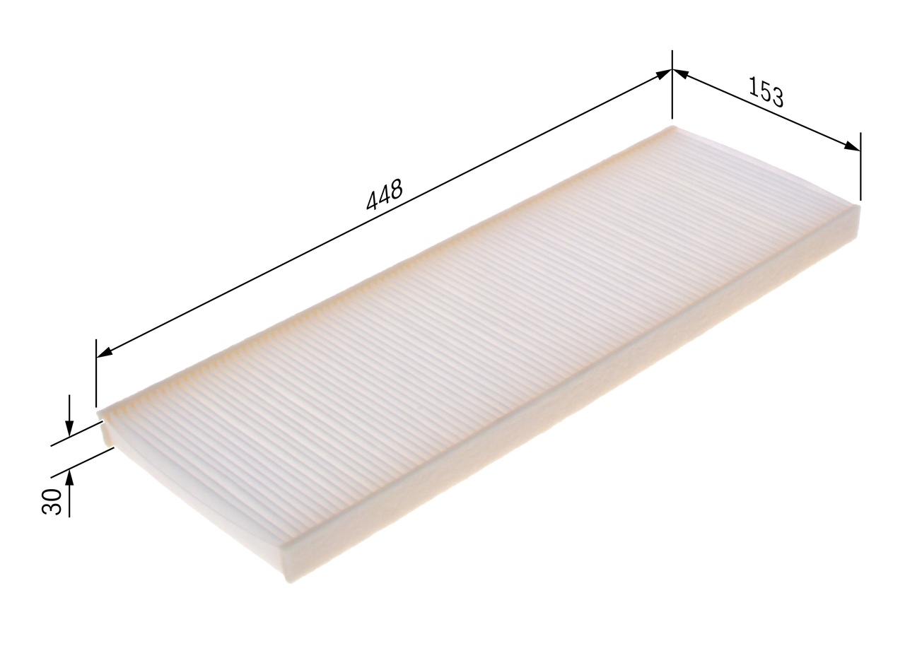 BOSCH 1 987 435 140 Filter, Innenraumluft