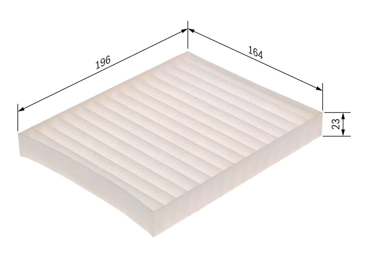 BOSCH 1 987 435 144 Filter, Innenraumluft