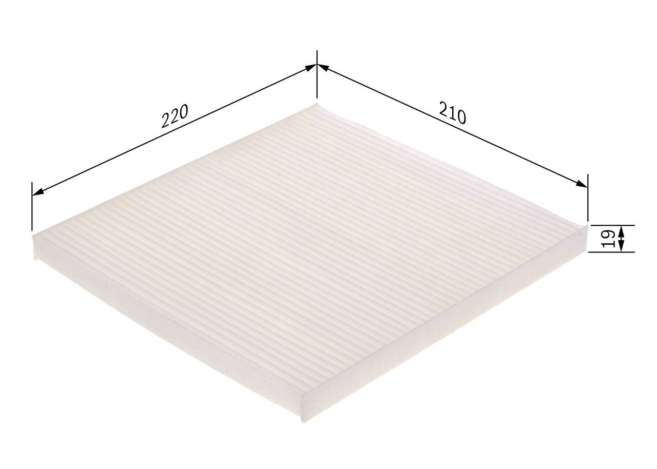 BOSCH 1 987 435 148 Filter, Innenraumluft