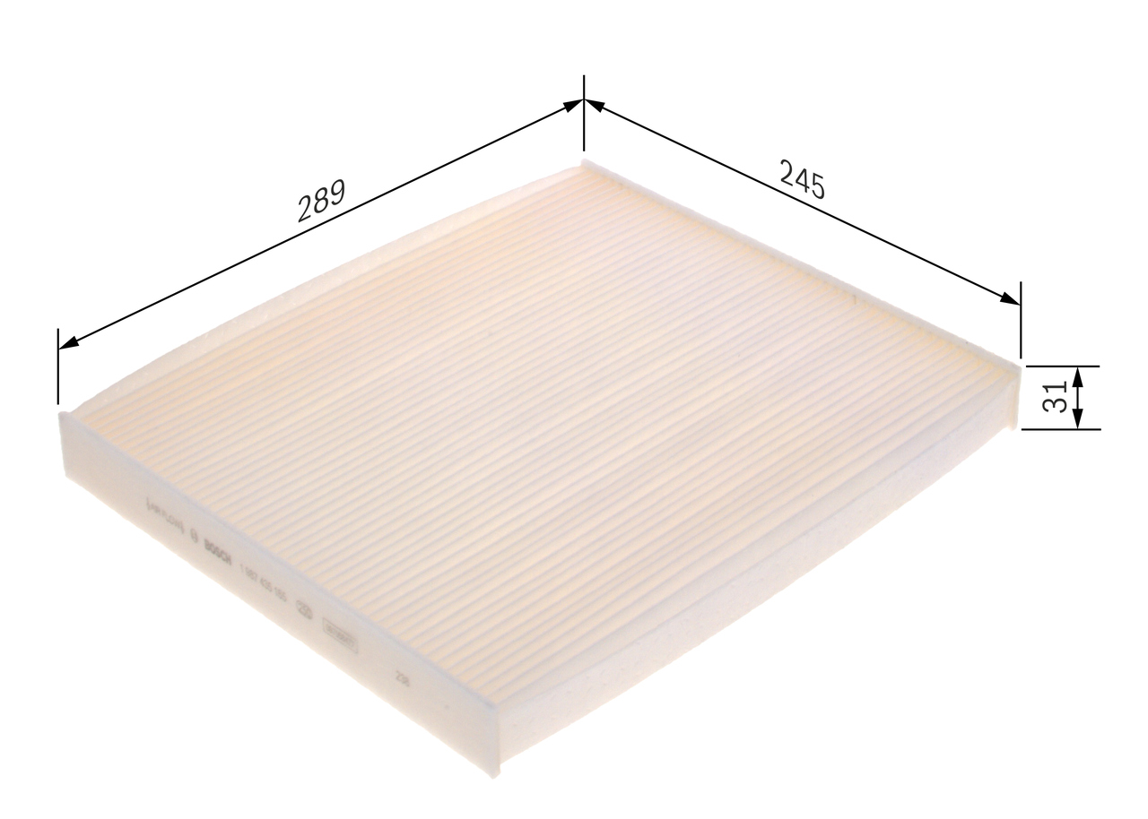 BOSCH 1 987 435 165 Filter, Innenraumluft