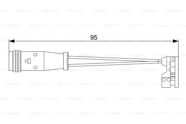 BOSCH 1 987 473 006 Warning...