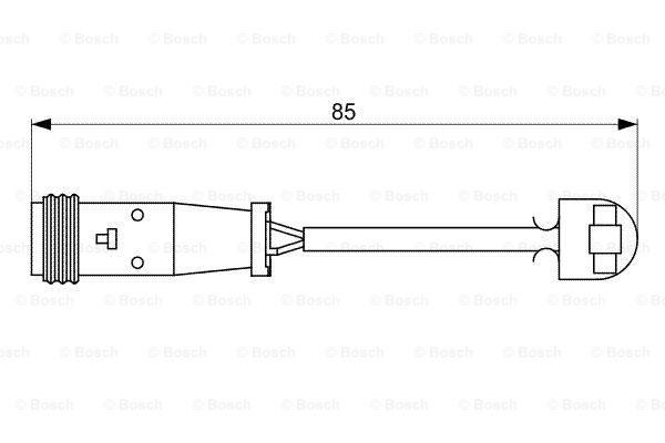 BOSCH 1 987 473 038 Warning...