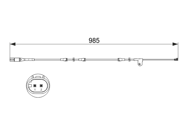 BOSCH 1 987 473 520 senzor...