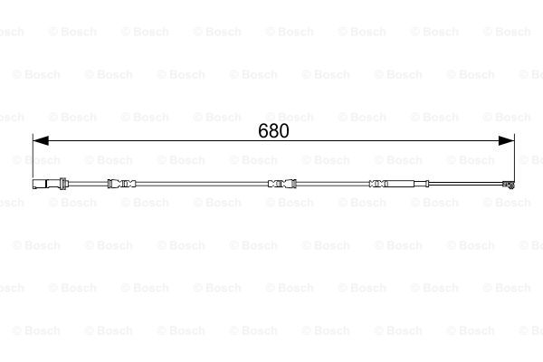 BOSCH 1 987 473 542 Warning...