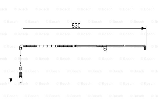 BOSCH 1 987 473 561 Warning...