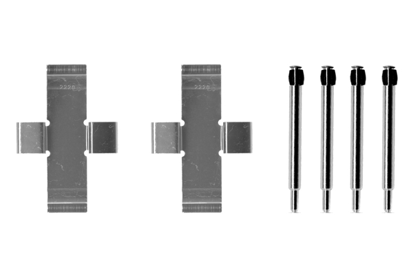 Accessory Kit, disc brake pad 5