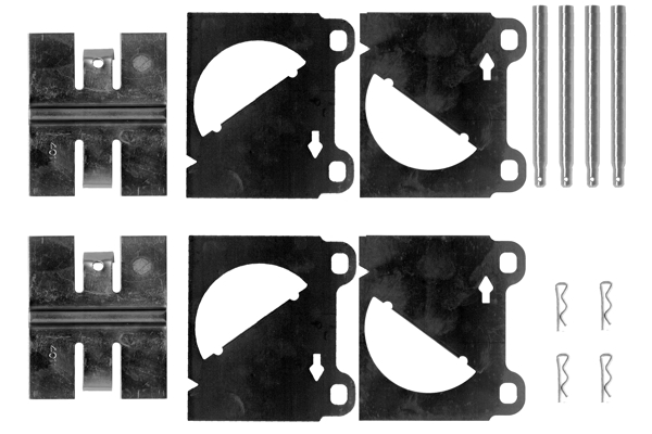 Accessory Kit, disc brake pad