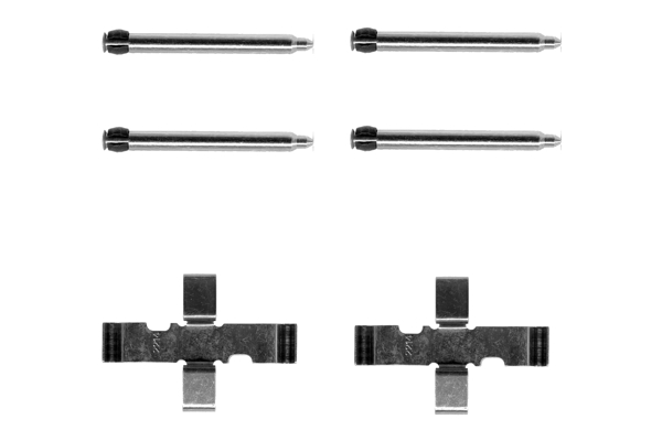 BOSCH 1 987 474 014 Zubehörsatz, Scheibenbremsbelag