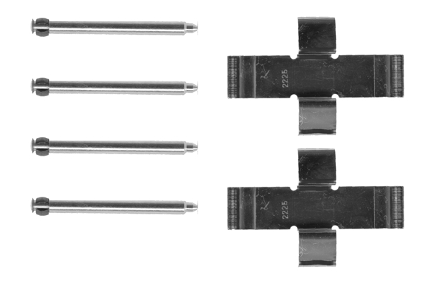 Accessory Kit, disc brake pad 5