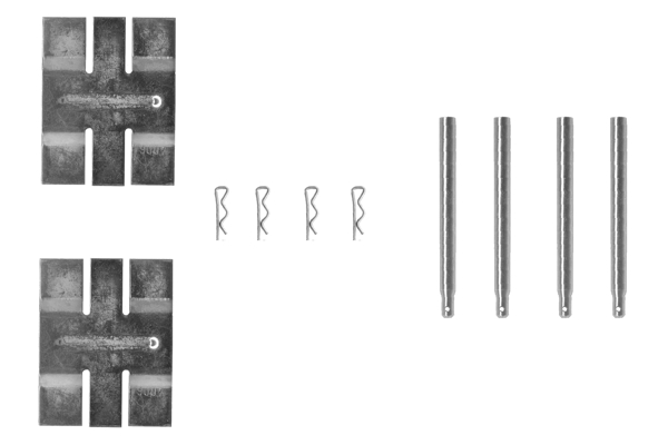 Accessory Kit, disc brake pad