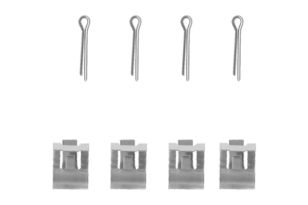 BOSCH 1 987 474 034 Zubehörsatz, Scheibenbremsbelag