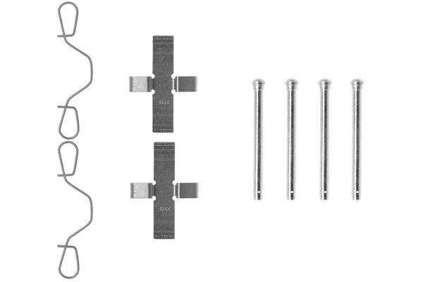 Accessory Kit, disc brake pad 5
