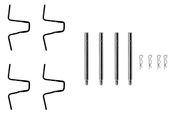 Accessory Kit, disc brake pad 5