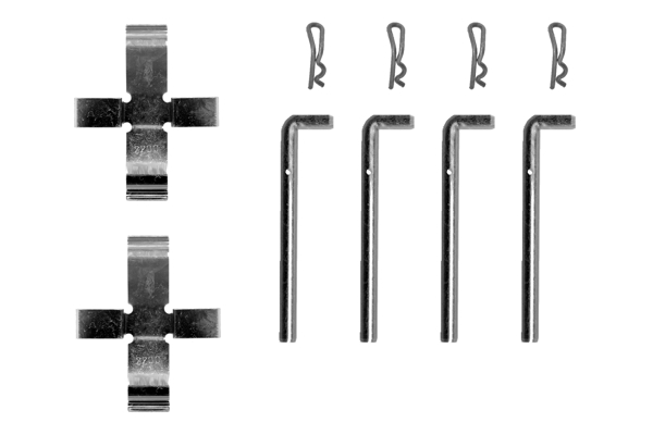 BOSCH 1 987 474 063 Zubehörsatz, Scheibenbremsbelag