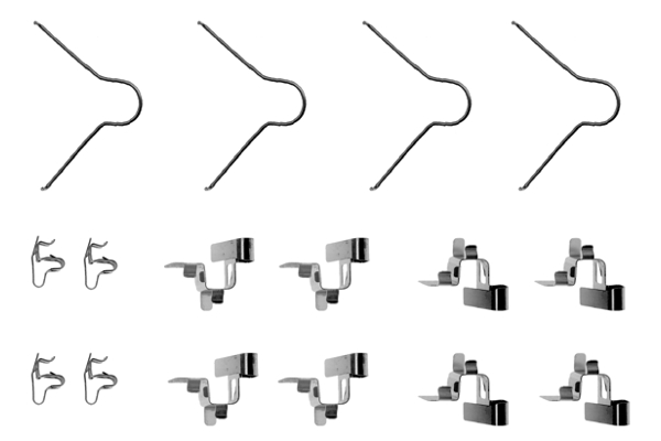 Accessory Kit, disc brake pad