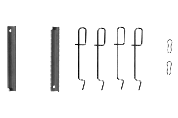 BOSCH 1 987 474 135 Zubehörsatz, Scheibenbremsbelag