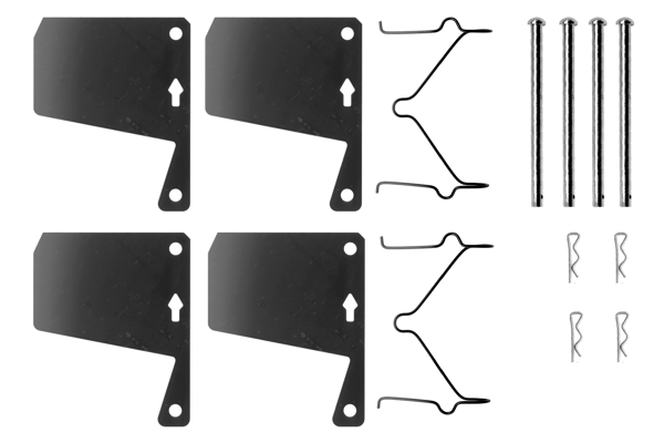 Accessory Kit, disc brake pad