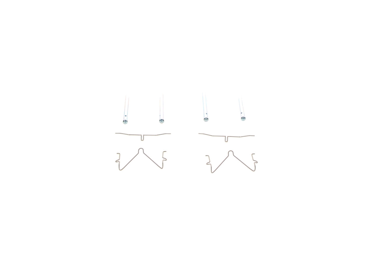 BOSCH 1 987 474 208 Zubehörsatz, Scheibenbremsbelag
