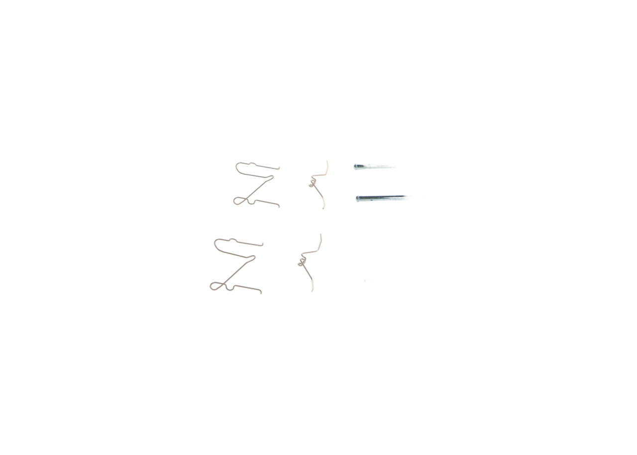 BOSCH 1 987 474 208 Zubehörsatz, Scheibenbremsbelag