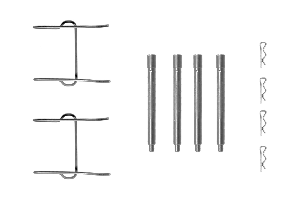 BOSCH 1 987 474 223 Zubehörsatz, Scheibenbremsbelag