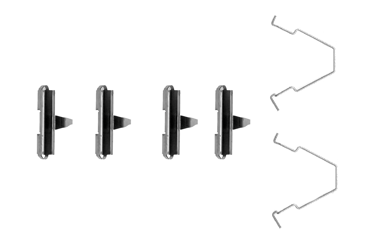 BOSCH 1 987 474 280 Zubehörsatz, Scheibenbremsbelag