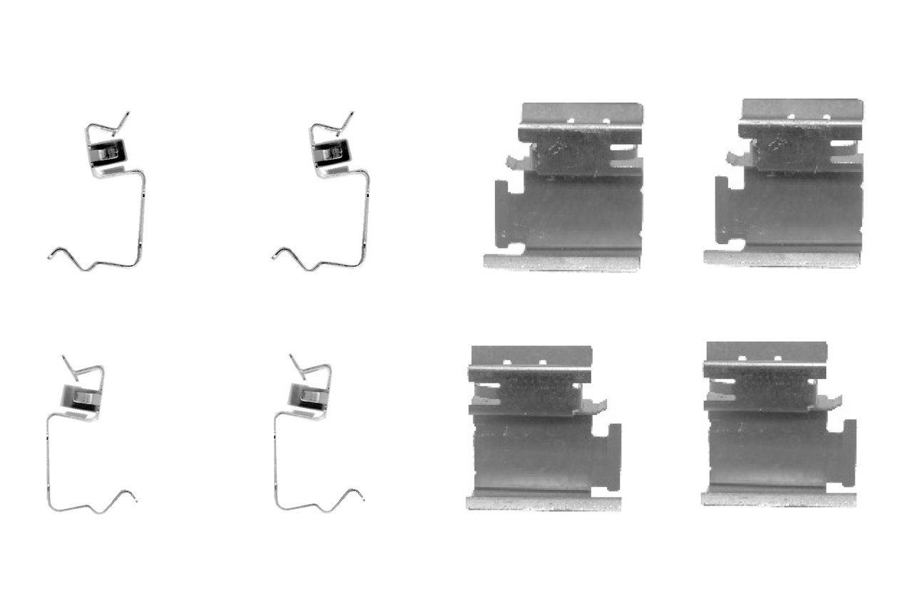 Accessory Kit, disc brake pad 5