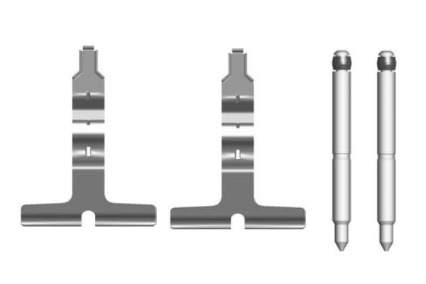 Accessory Kit, disc brake pad 5