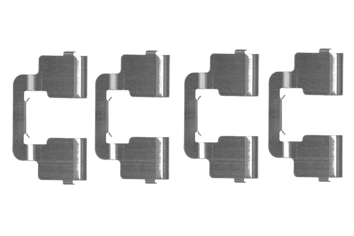 BOSCH 1 987 474 458 Zubehörsatz, Scheibenbremsbelag