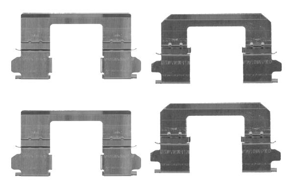 BOSCH 1 987 474 461 Zubehörsatz, Scheibenbremsbelag