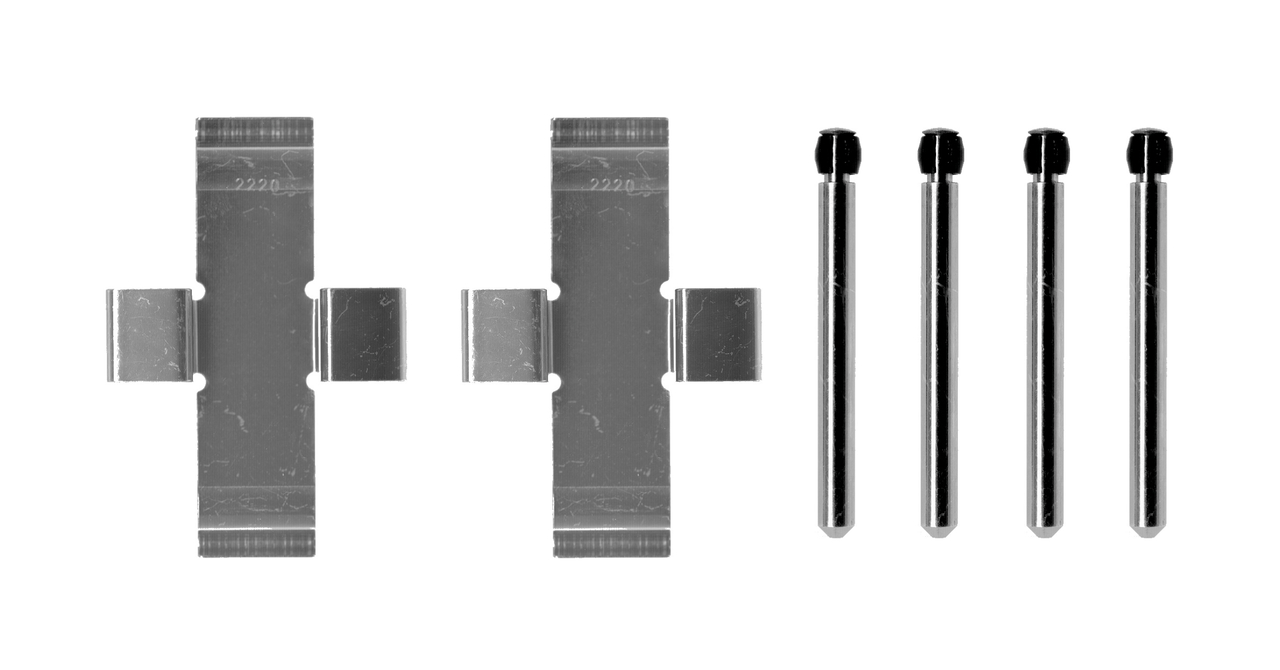 BOSCH 1 987 474 600 Zubehörsatz, Scheibenbremsbelag