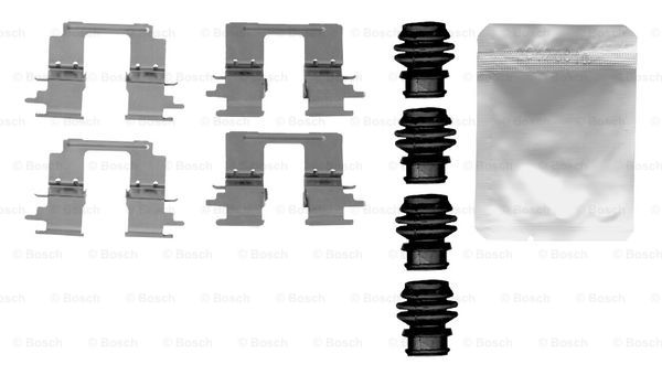 BOSCH 1 987 474 766 Kit accessori, Pastiglia freno-Kit accessori, Pastiglia freno-Ricambi Euro