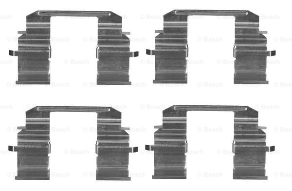 BOSCH 1 987 474 769 Kit accessori, Pastiglia freno-Kit accessori, Pastiglia freno-Ricambi Euro