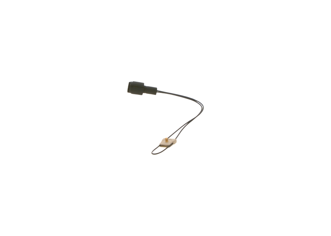 Warning Contact, brake pad wear 3