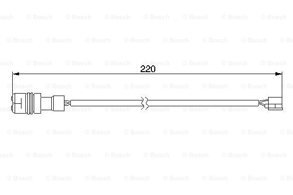 BOSCH 1 987 474 981 Warning...