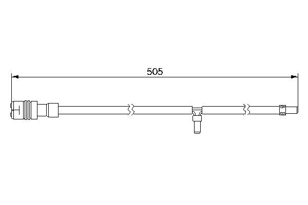 BOSCH 1 987 474 994 Warnkontakt, Bremsbelagverschleiß