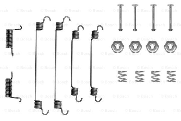 BOSCH 1 987 475 125 Kit accessori, Ganasce freno-Kit accessori, Ganasce freno-Ricambi Euro