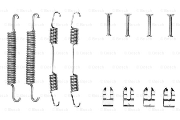 BOSCH 1 987 475 167 Kit accessori, Ganasce freno-Kit accessori, Ganasce freno-Ricambi Euro