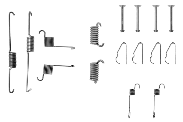 BOSCH 1 987 475 170 Zubehörsatz, Bremsbacken