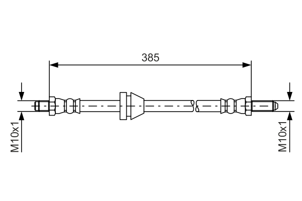 BOSCH 1 987 476 021 Brake Hose