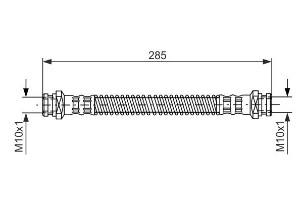 BOSCH 1 987 476 194 Brake Hose